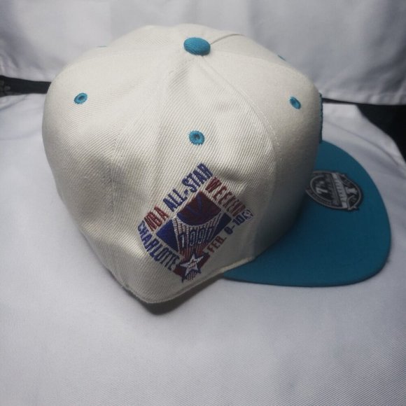 Charlotte Hornet 7 3/8 NBA ALL STAR WEEKEND 1991 Hat - Picture 5 of 16